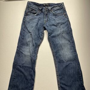 Silver Jeans Men's Gordie Jeans 34x30‎ (34x29) Medium Wash